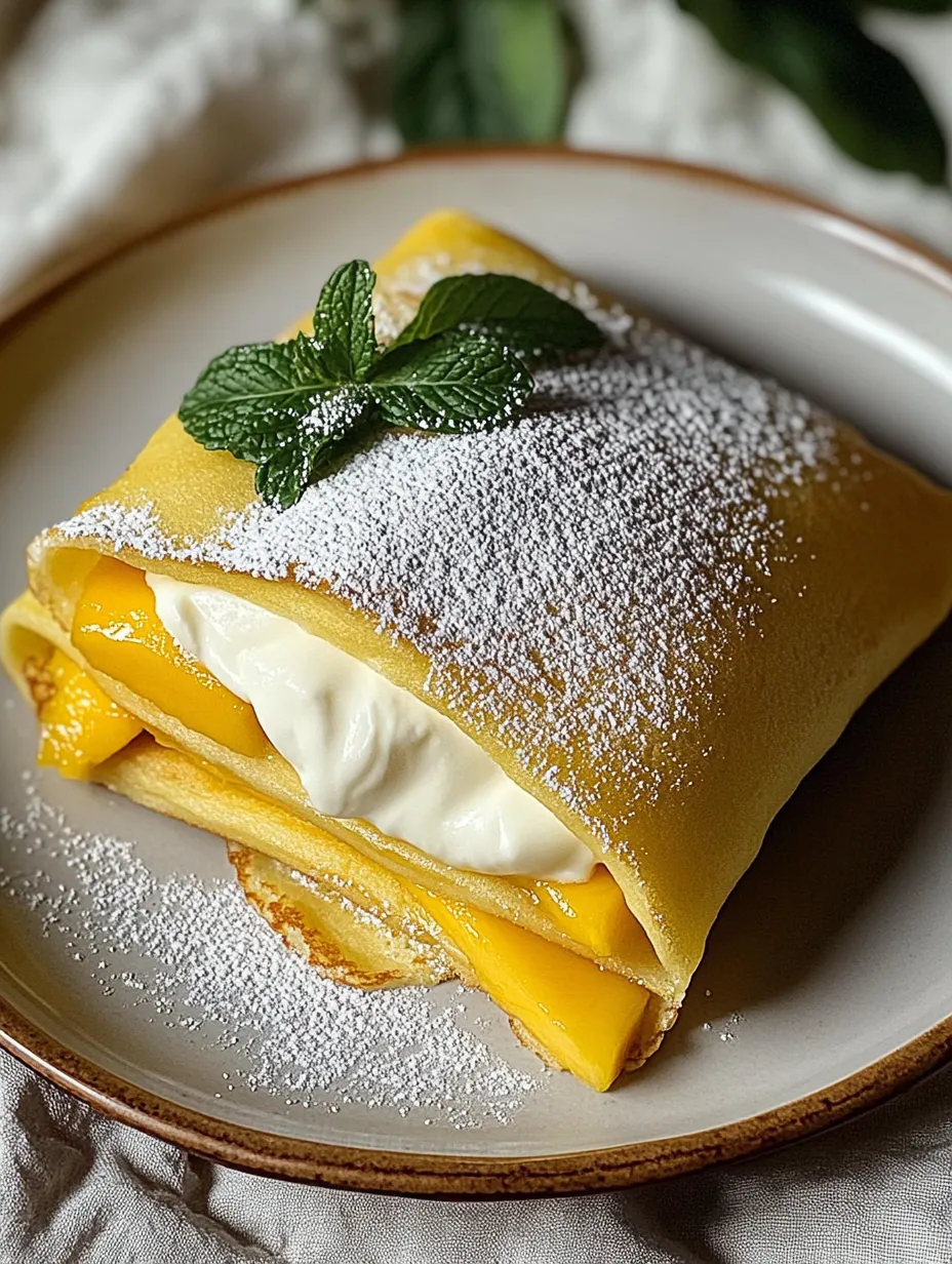 Tropical Mango Delight Pancakes