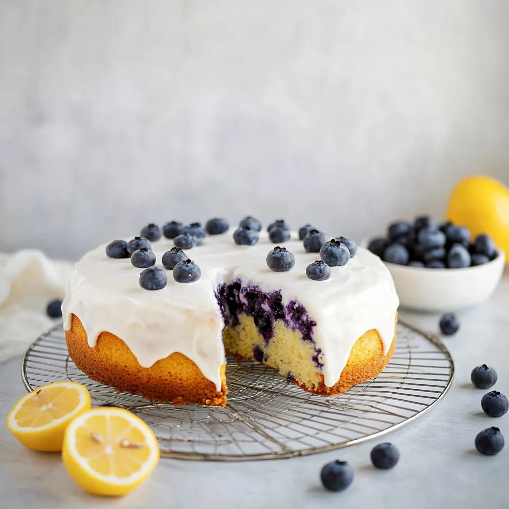 Lemon Blueberry Cake