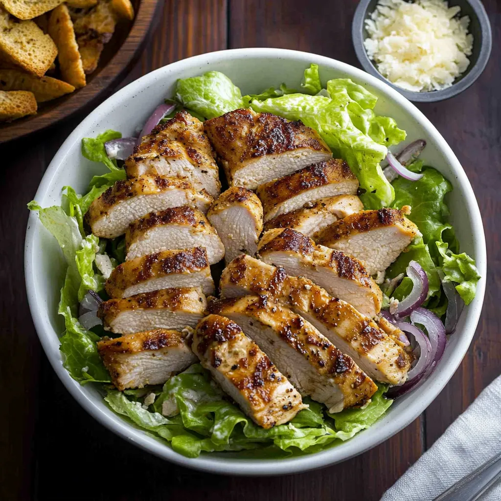 Lemon Parmesan Chicken Salad