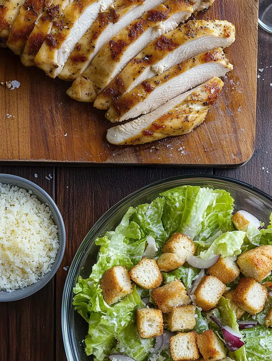 Zesty Lemon Parmesan Chicken Salad