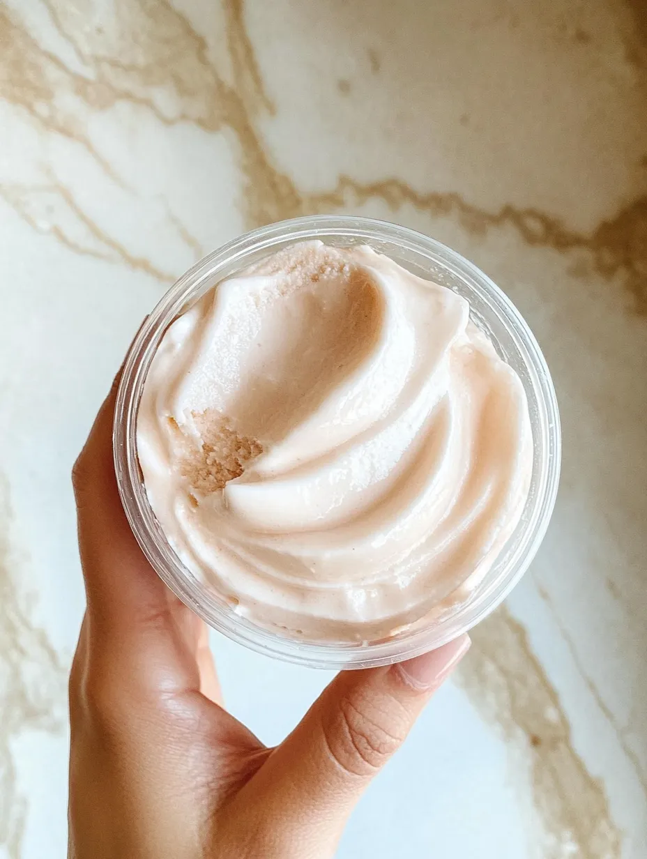 Creamy Cottage Cheese Strawberry Ice Cream