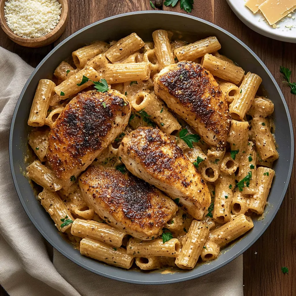 Blackened Chicken Rigatoni