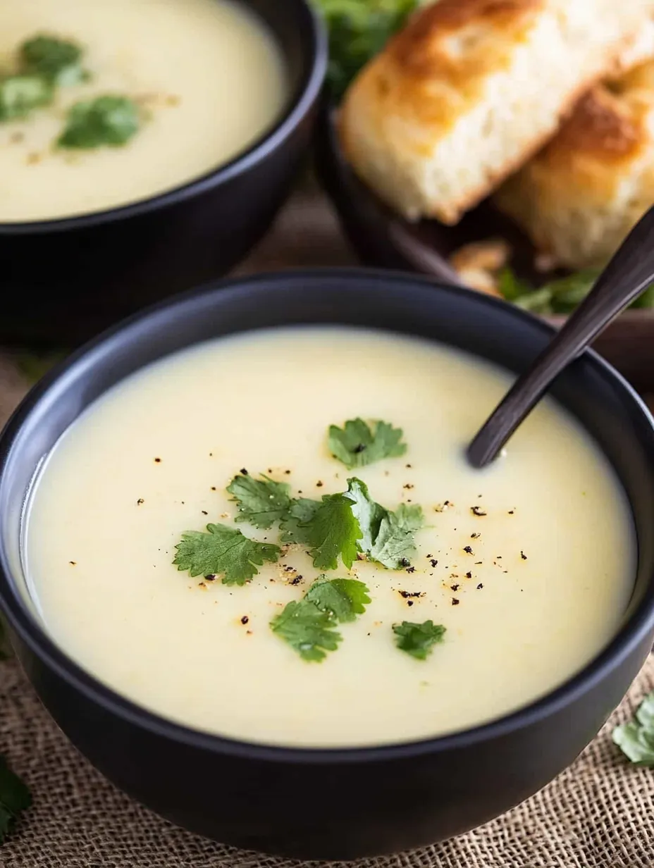 Silky Leek and Cream Soup