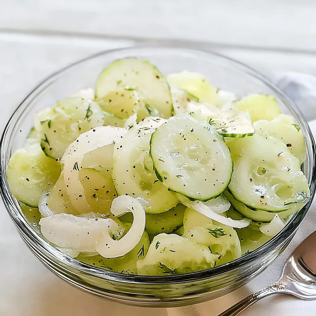 German Cucumber Salad