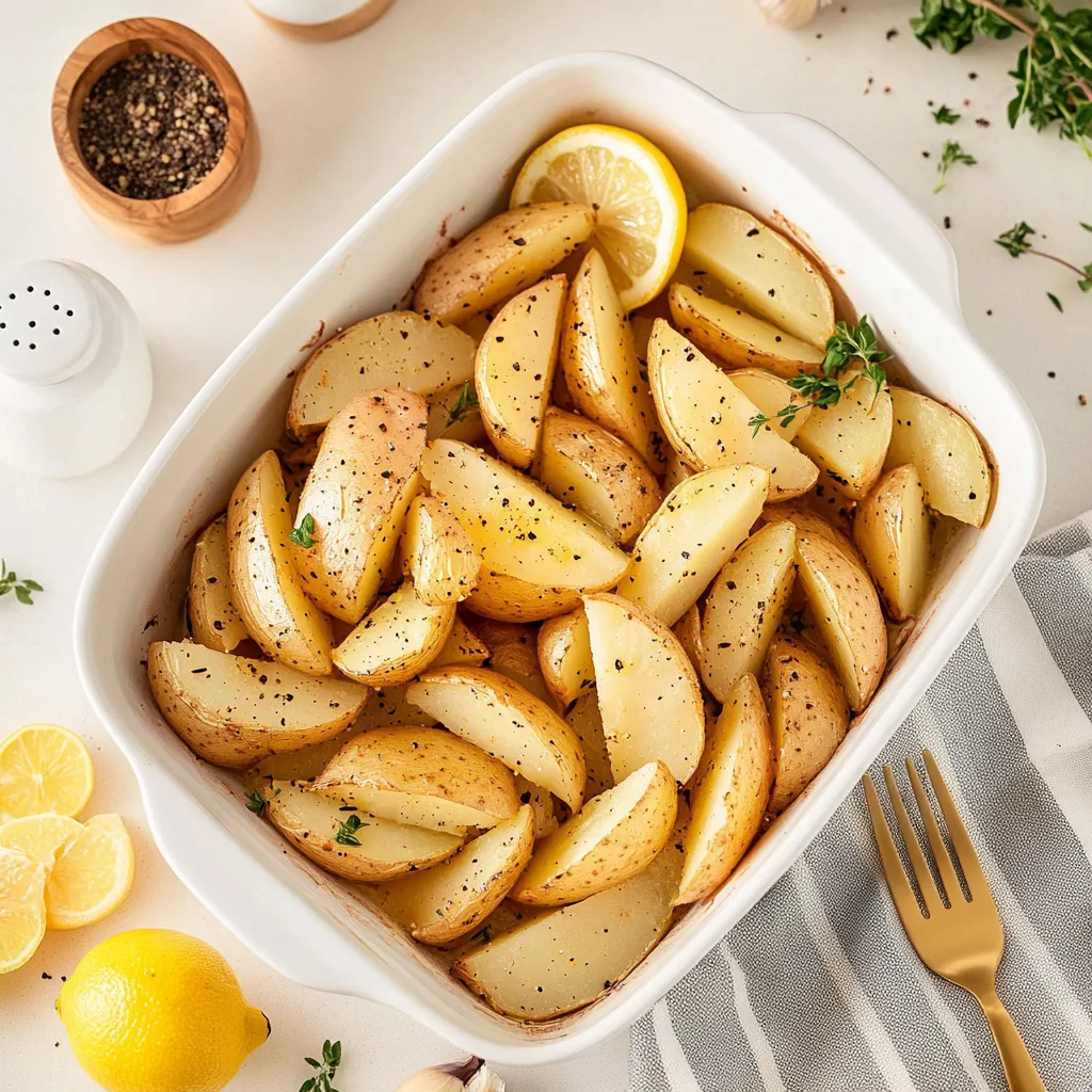 Lemon Roasted Potatoes