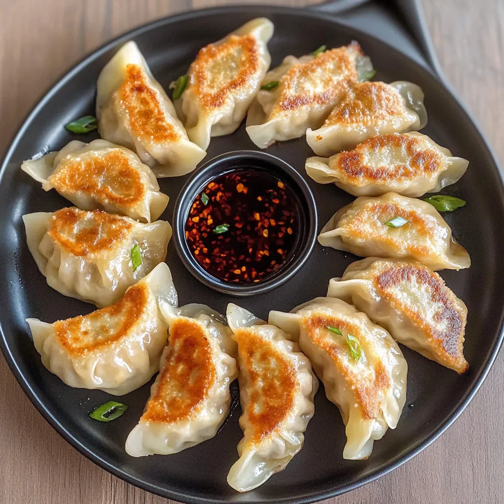 Pan-Fried Chicken Potstickers