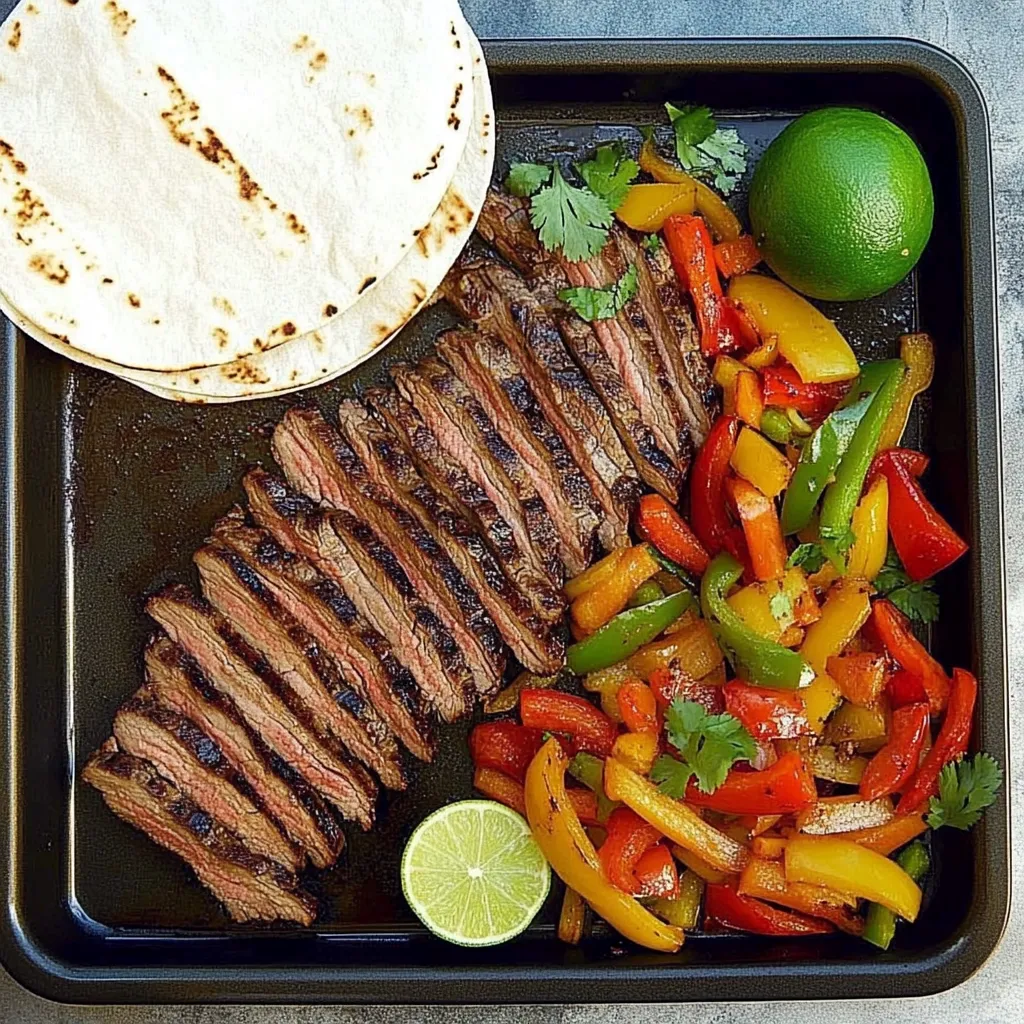Grilled Steak Fajitas