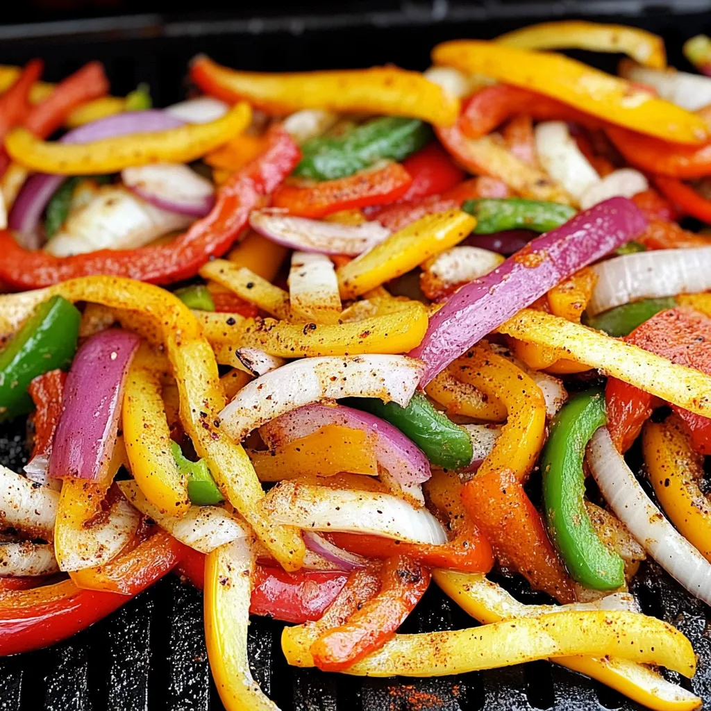 Sizzling Grilled Steak Fajitas
