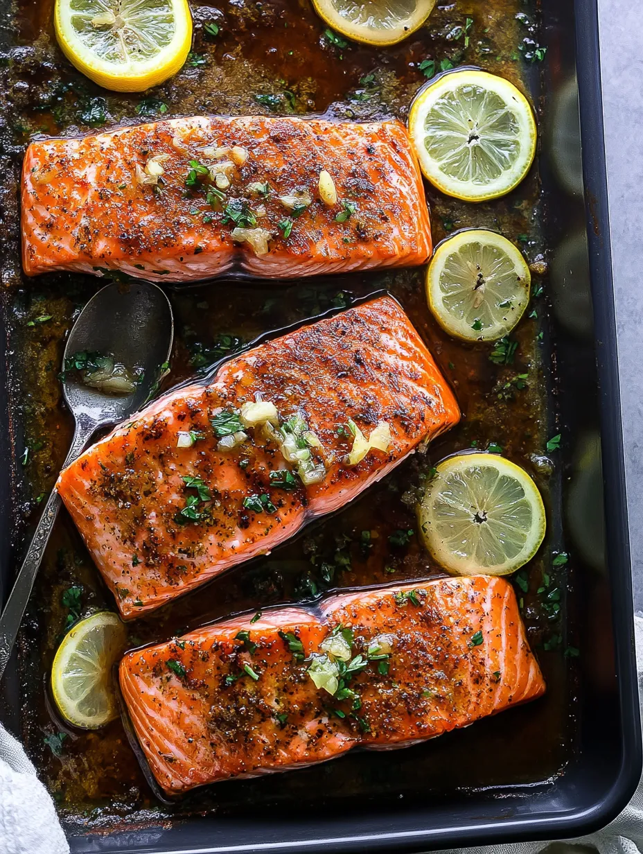 Oven-Roasted Maple Dijon Glazed Salmon
