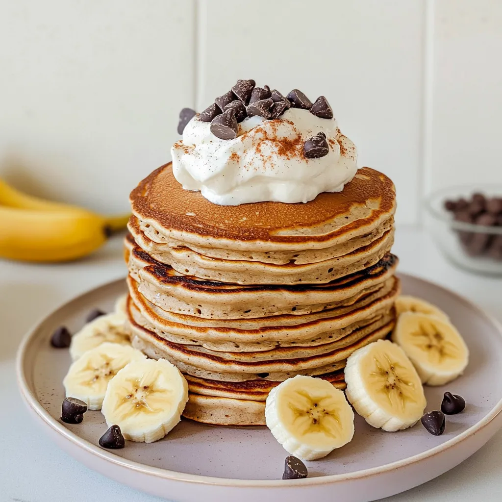 cottage cheese banana pancakes