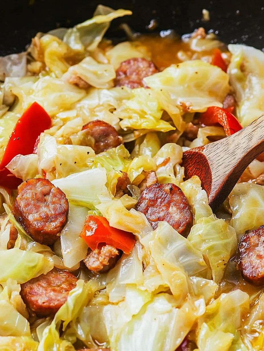 Savory Southern-Style Fried Cabbage
