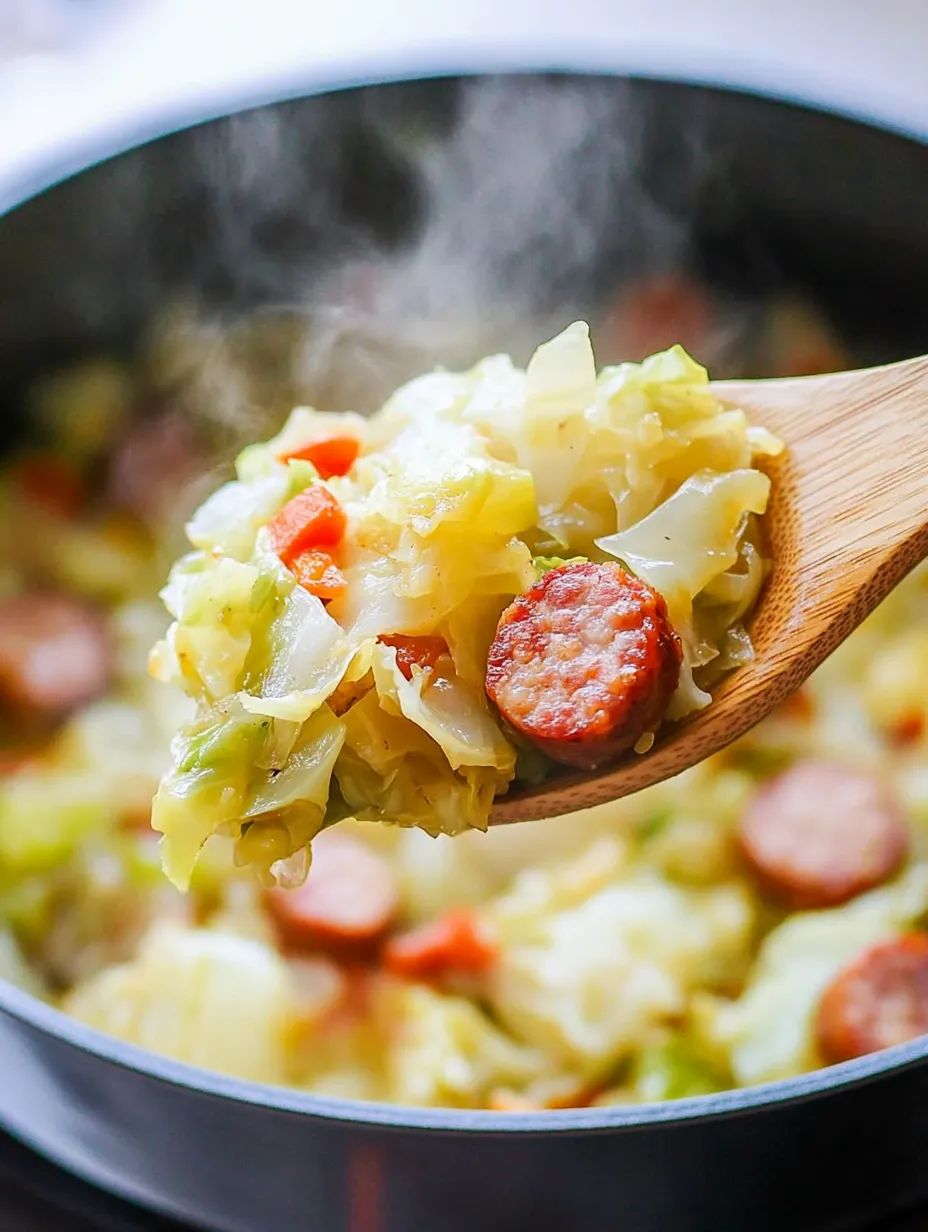 Smoky Skillet Southern Fried Cabbage