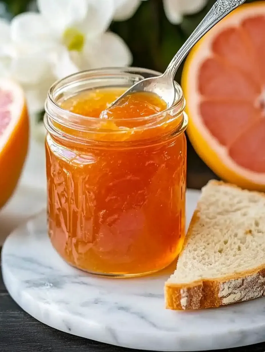 Bright and Tangy Grapefruit Marmalade