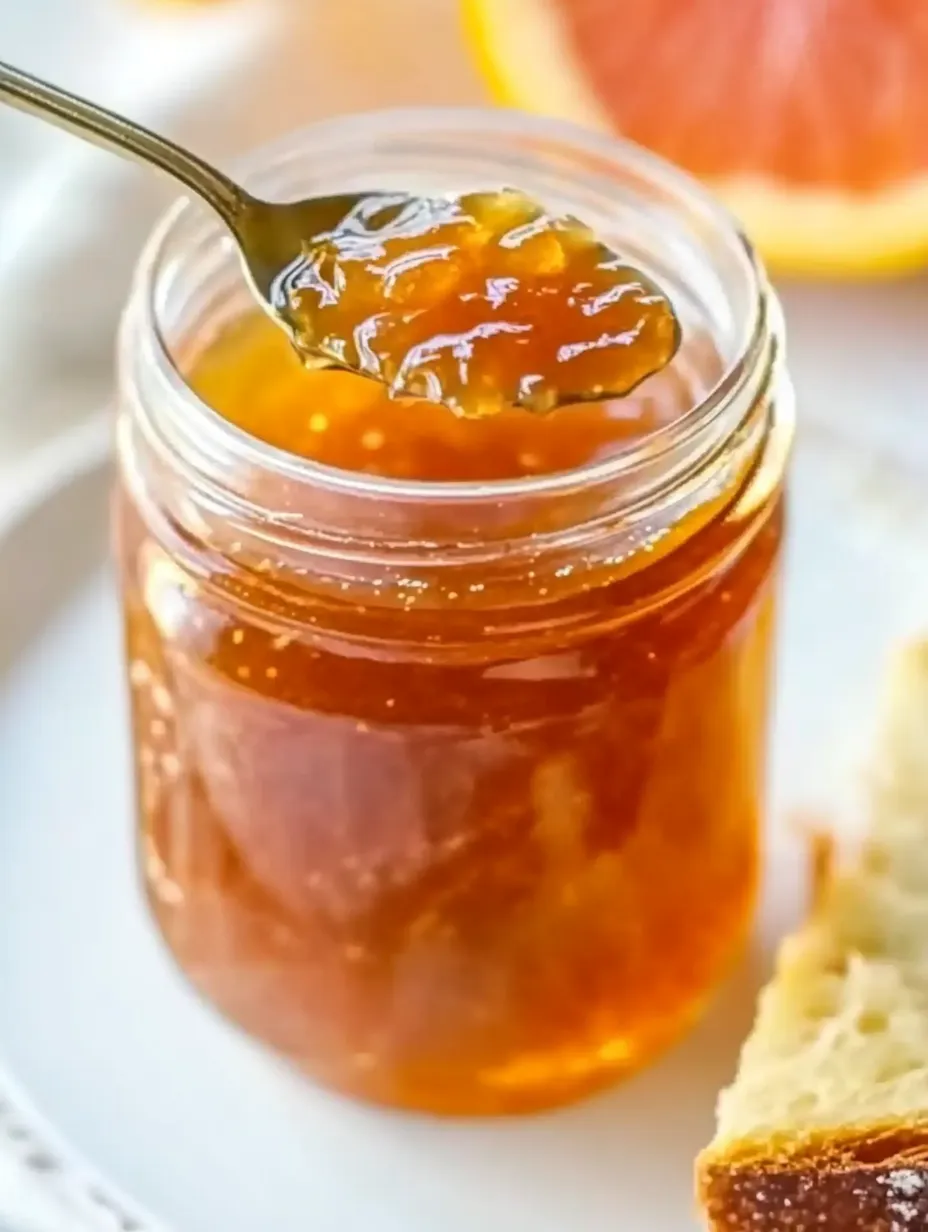 Sweet and Zesty Grapefruit Citrus Marmalade