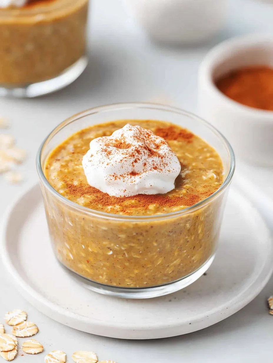 Cozy Pumpkin Pie Overnight Oats