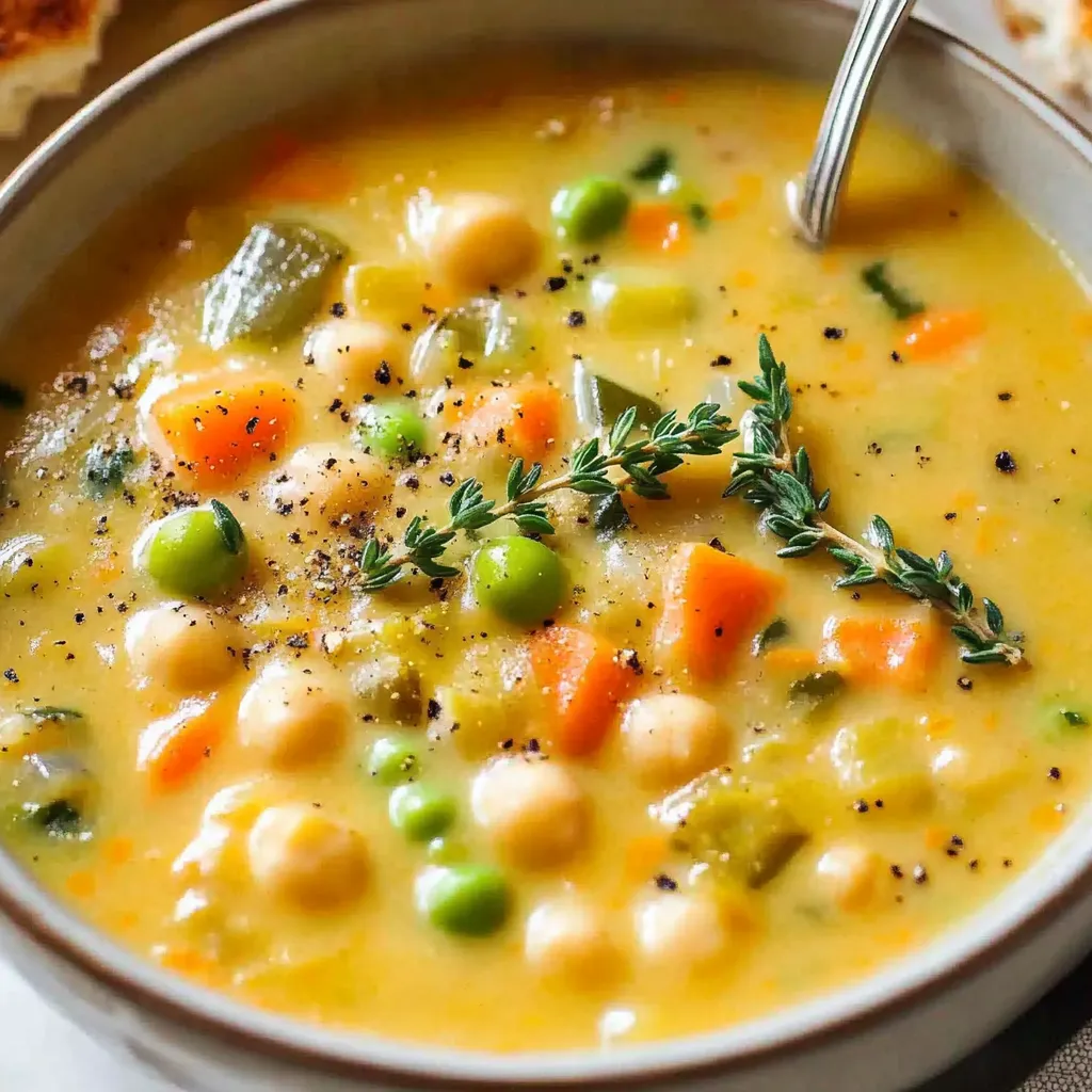One-Pot Creamy Vegetable Soup