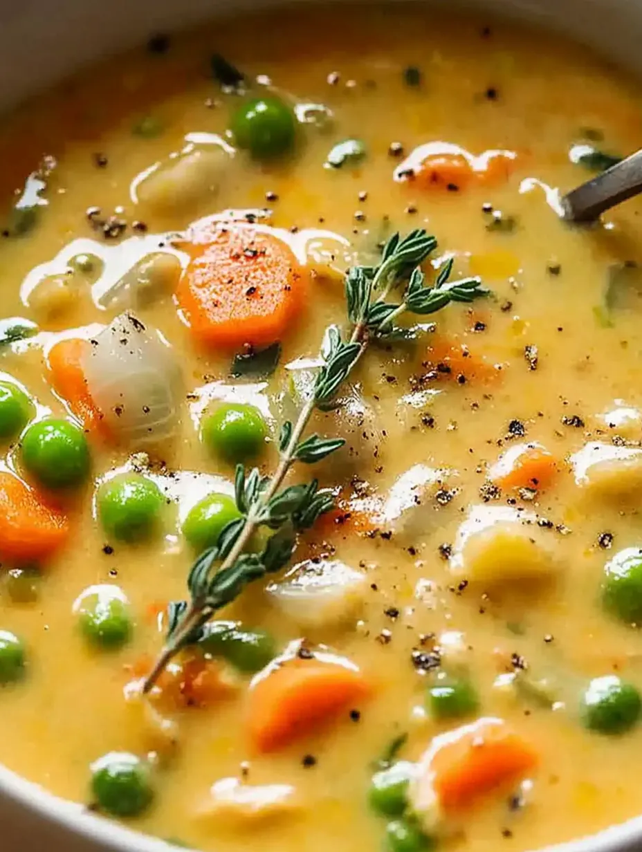 Cozy One-Pot Creamy Veggie Soup