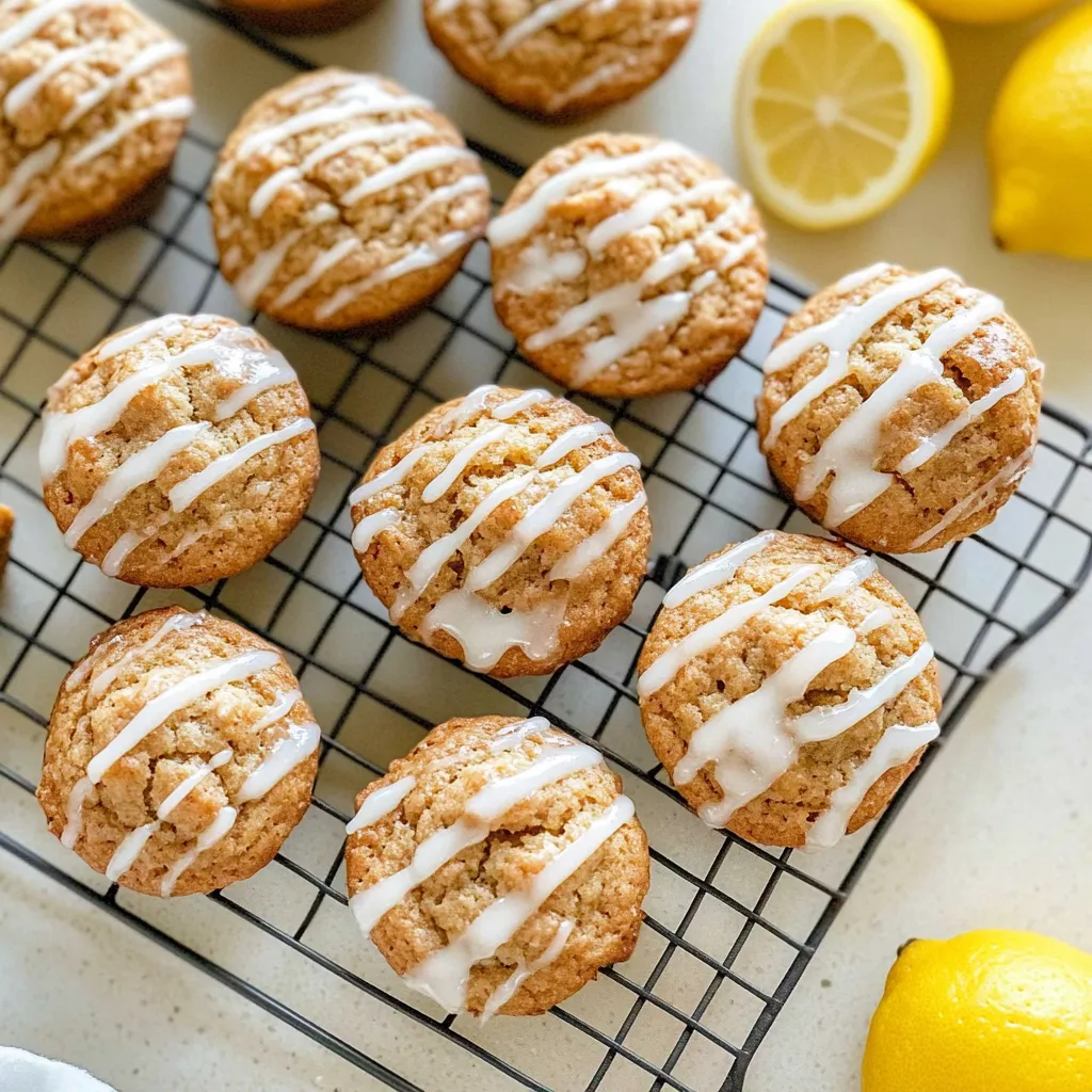 Cottage Cheese Lemon Poppy Seed Muffins