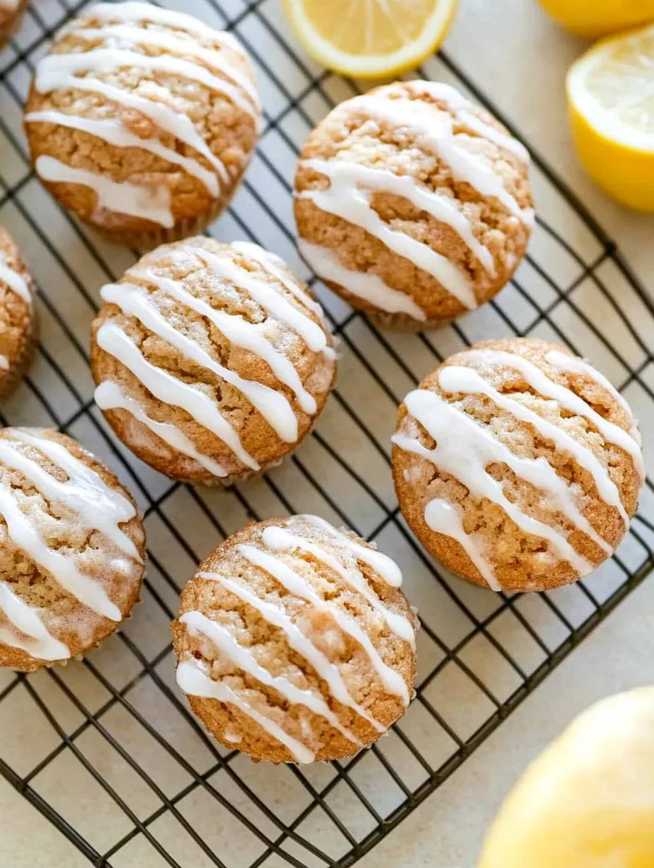 Fluffy Lemon Poppy Seed Muffins with Cottage Cheese