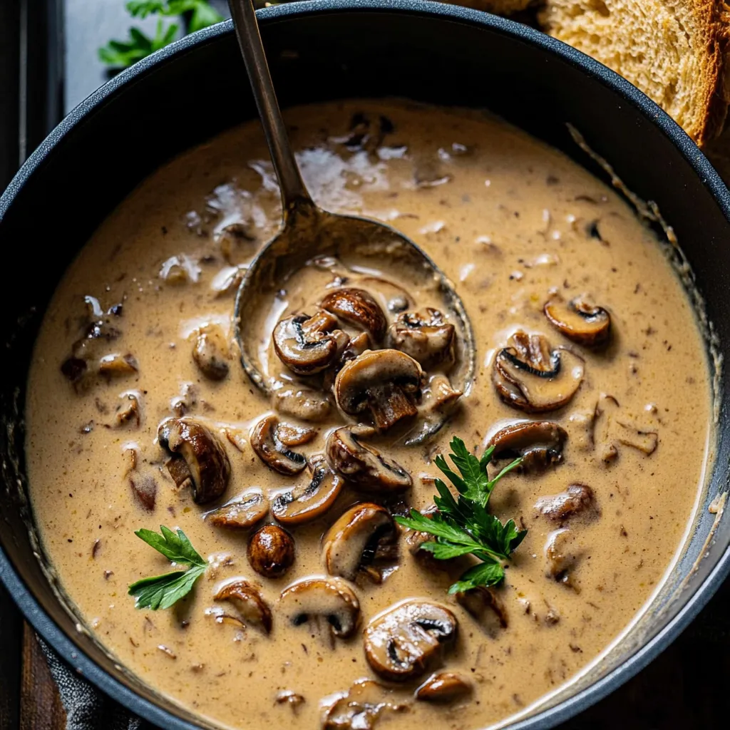 Creamy Mushroom Marsala Sauce