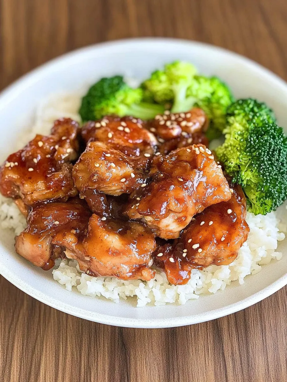 Savory Soy Garlic Glazed Chicken Thighs