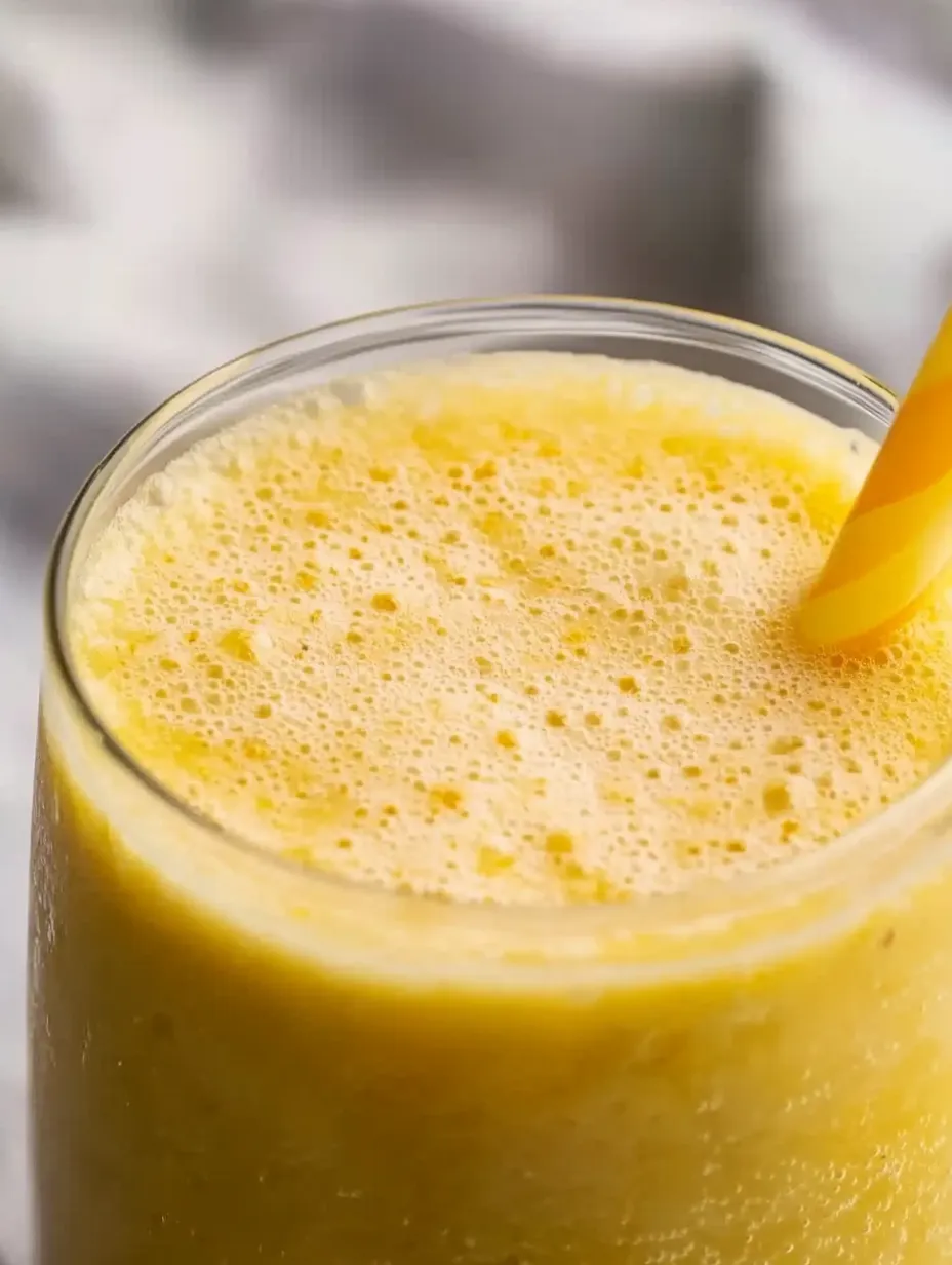 Energizing Pineapple Turmeric Protein Smoothie