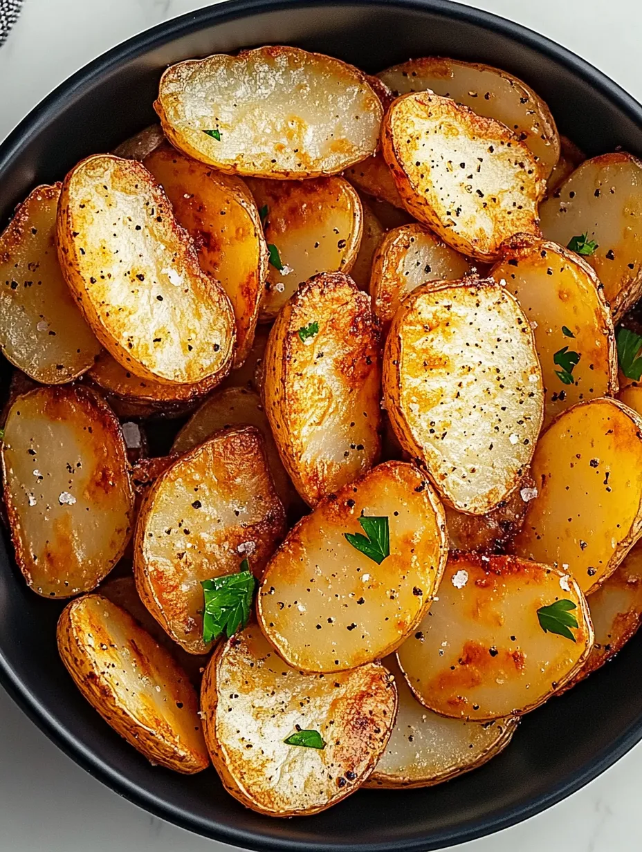 Crispy Air Fryer Sliced Potatoes