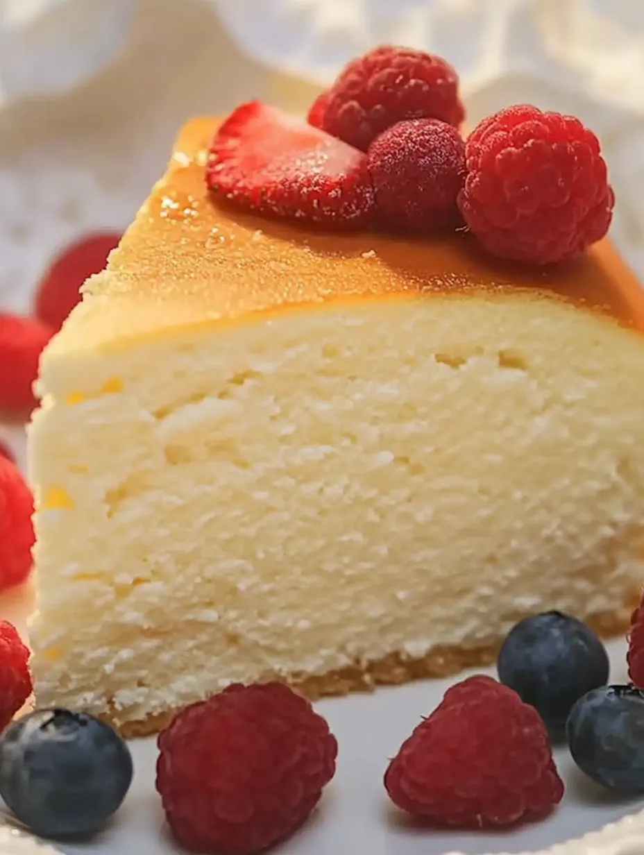 Fluffy Japanese Cotton Cheesecake