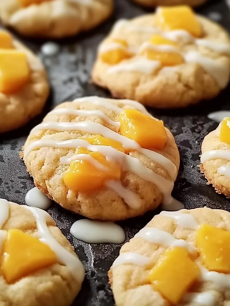 Tropical Mango Butter Cookies
