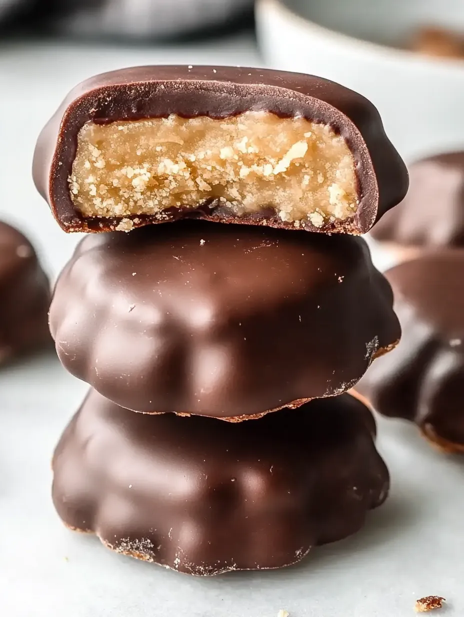 Vegan & Gluten-Free Homemade Tagalongs (Peanut Butter Patties)