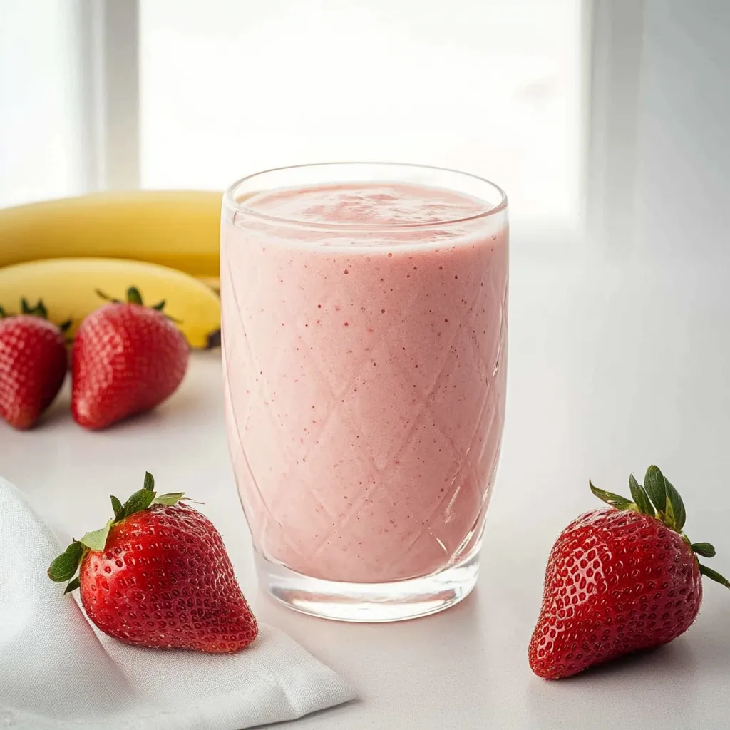 Strawberry and Banana Smoothie
