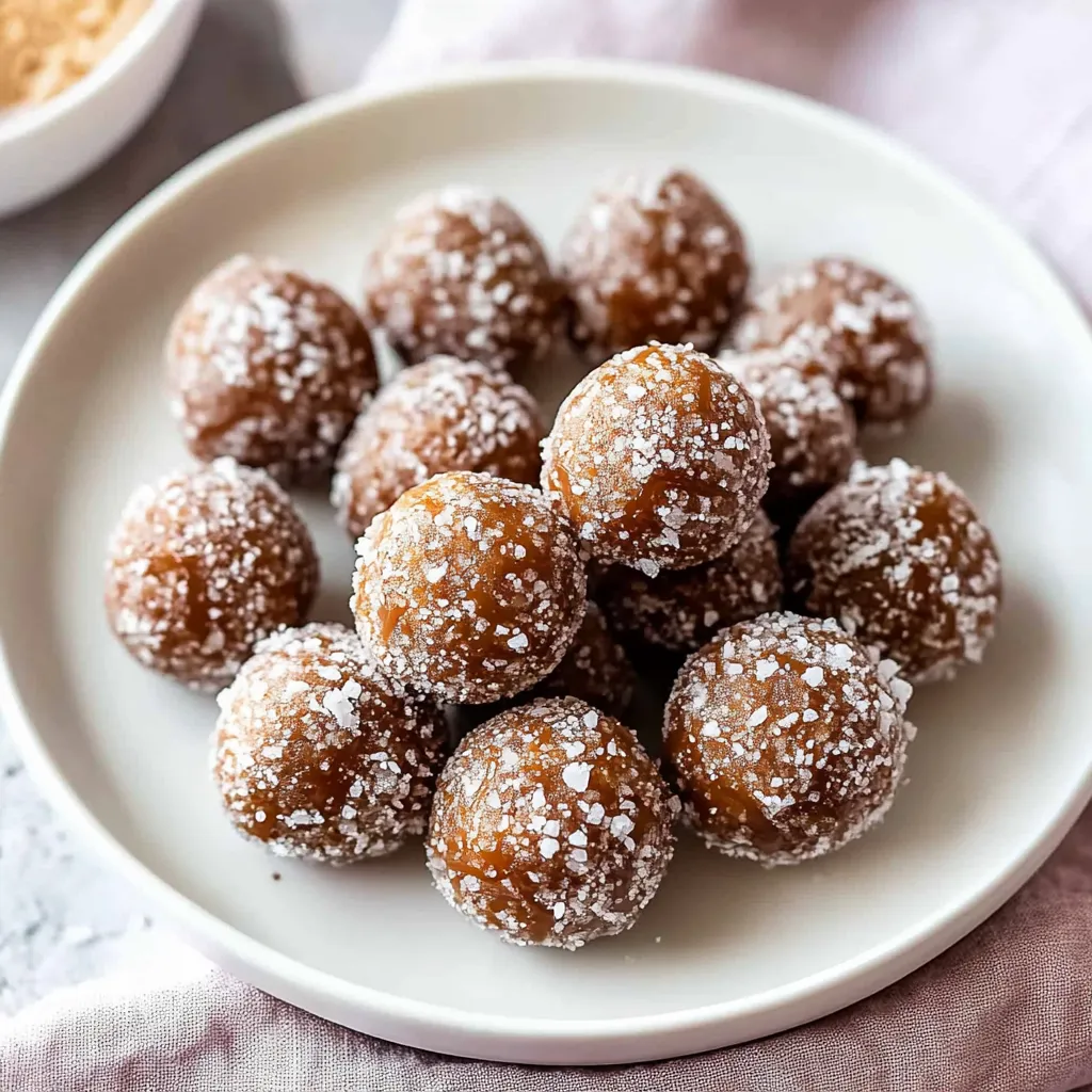 Salted Caramel Bliss Balls