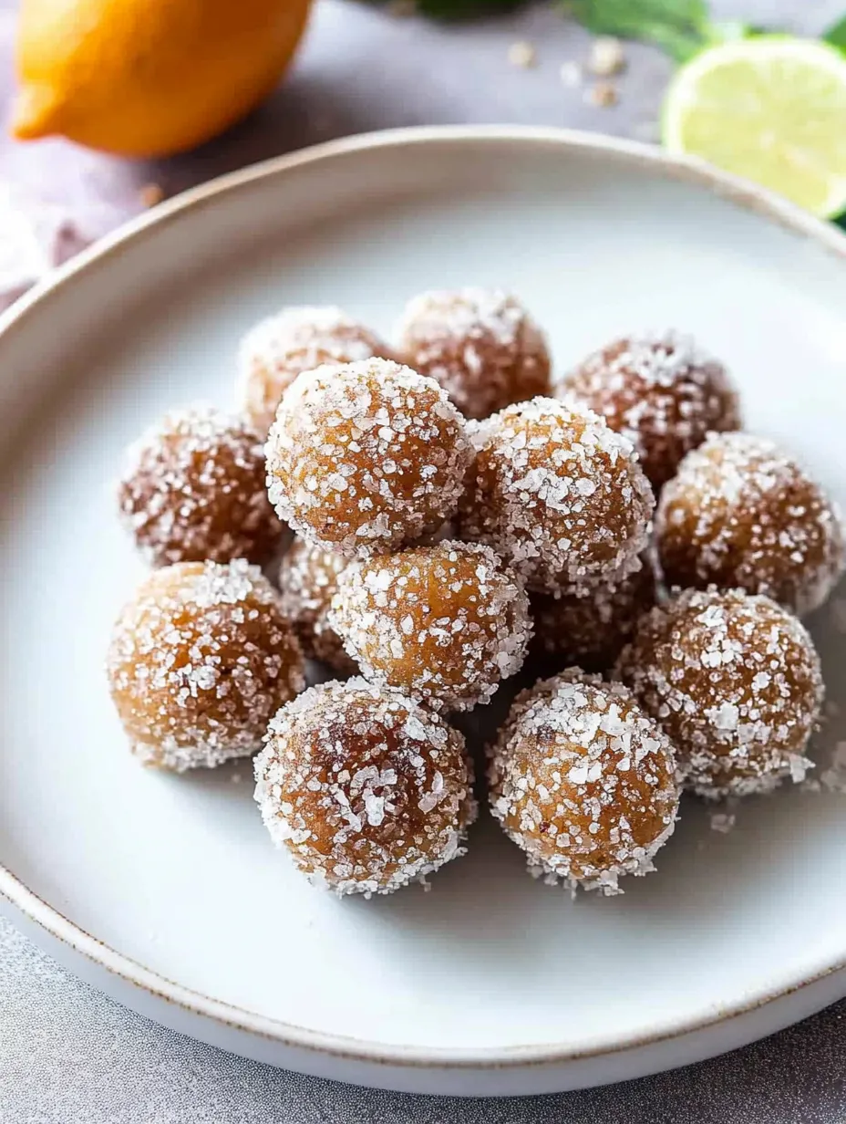 No-Bake Salted Caramel Bliss Balls