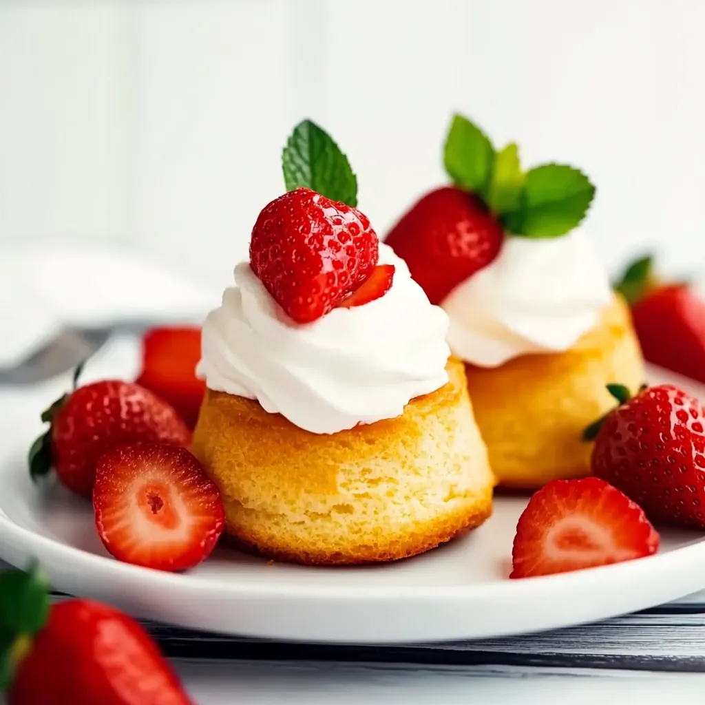 Homemade Strawberry Shortcake
