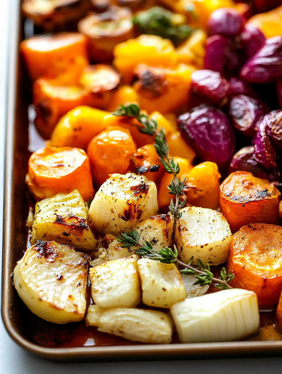 Oven-Roasted Vegetables with Garlic and Herbs