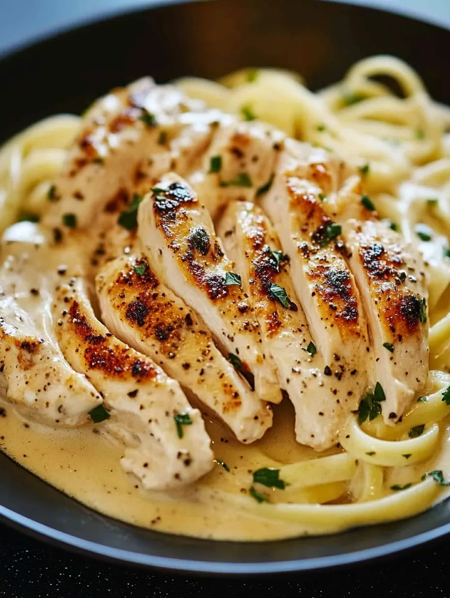 Keto-Friendly Chicken Alfredo