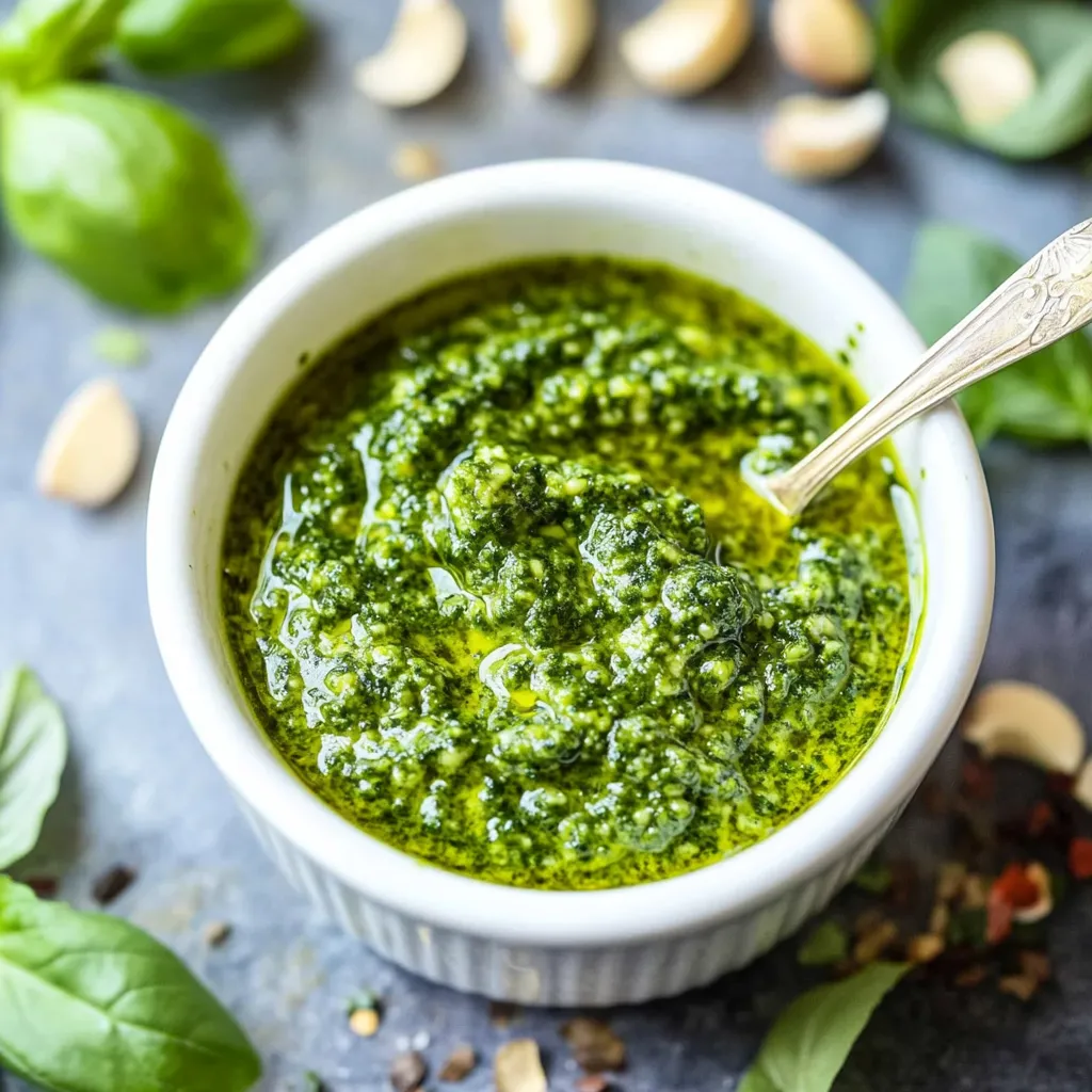 Easy Homemade Pesto