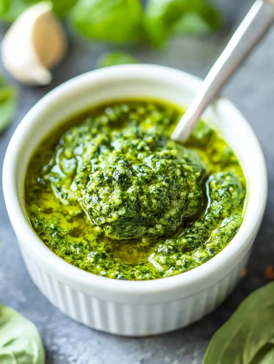 Quick and Easy Homemade Pesto