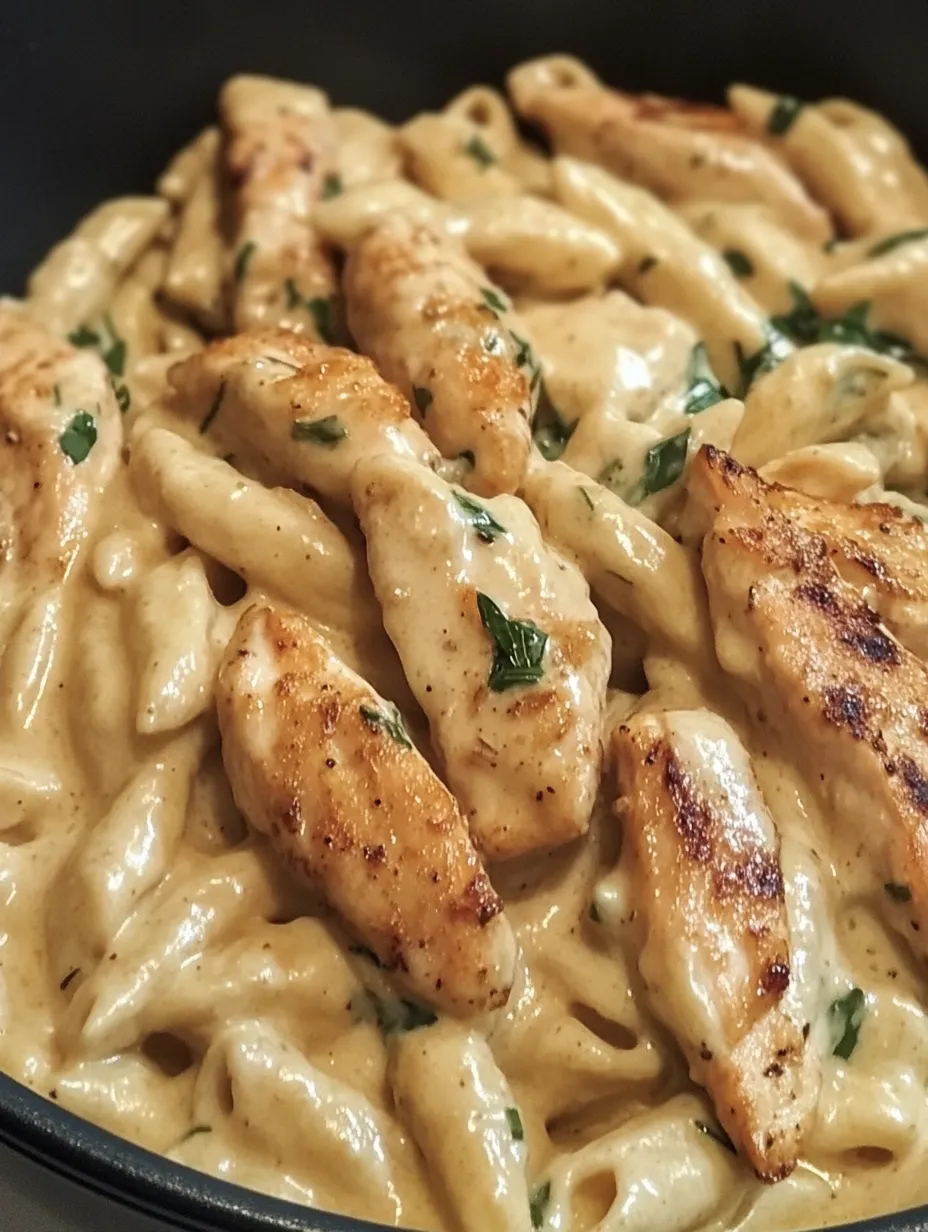 Spicy Cajun Chicken Alfredo