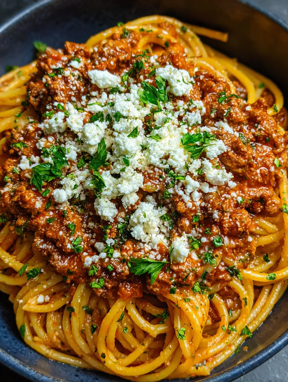 Greek-Inspired Spaghetti with Fresh Herbs