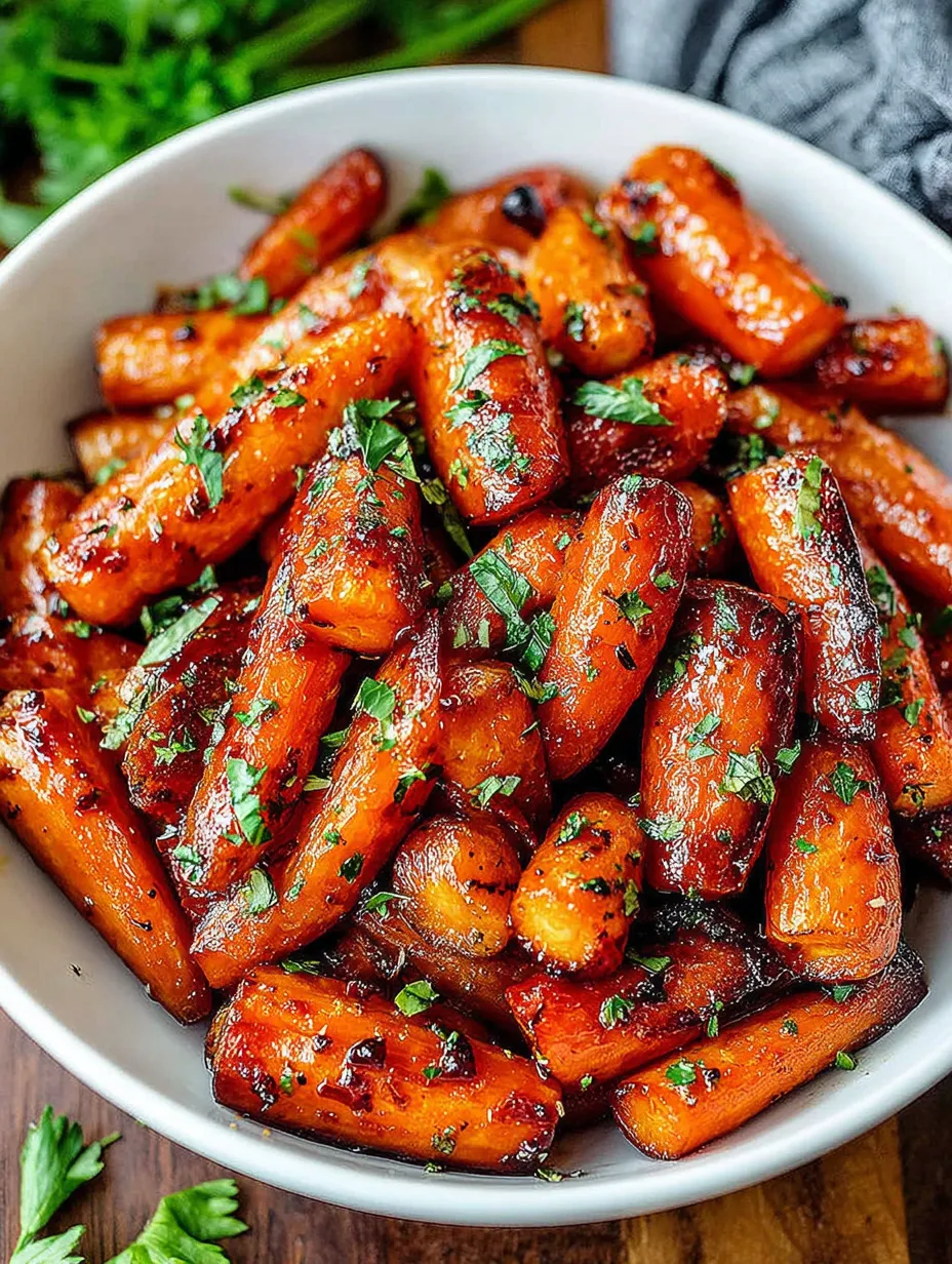 Honey-Glazed Roasted Carrots