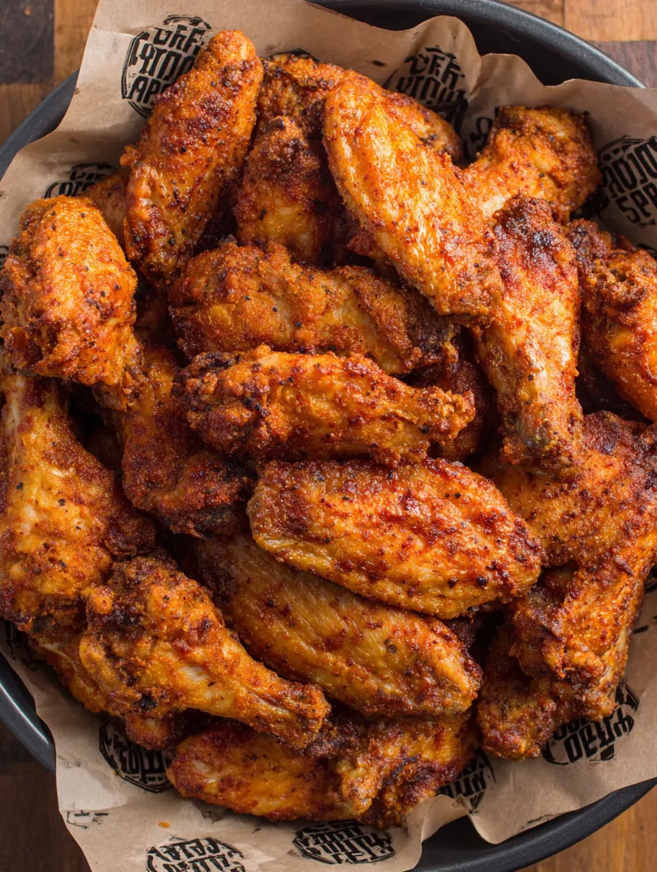 Oven-Baked Crispy Chicken Wings