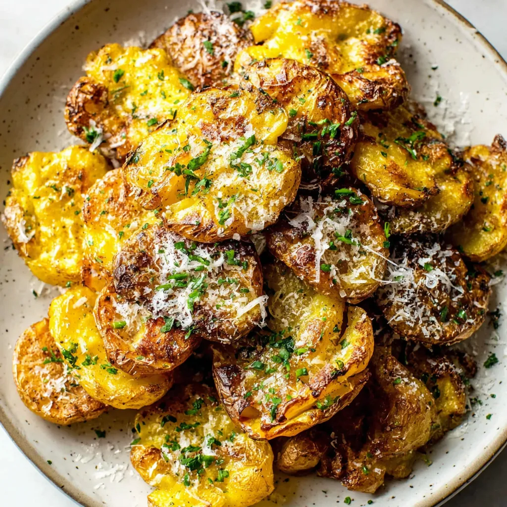 Crispy Smashed Potatoes