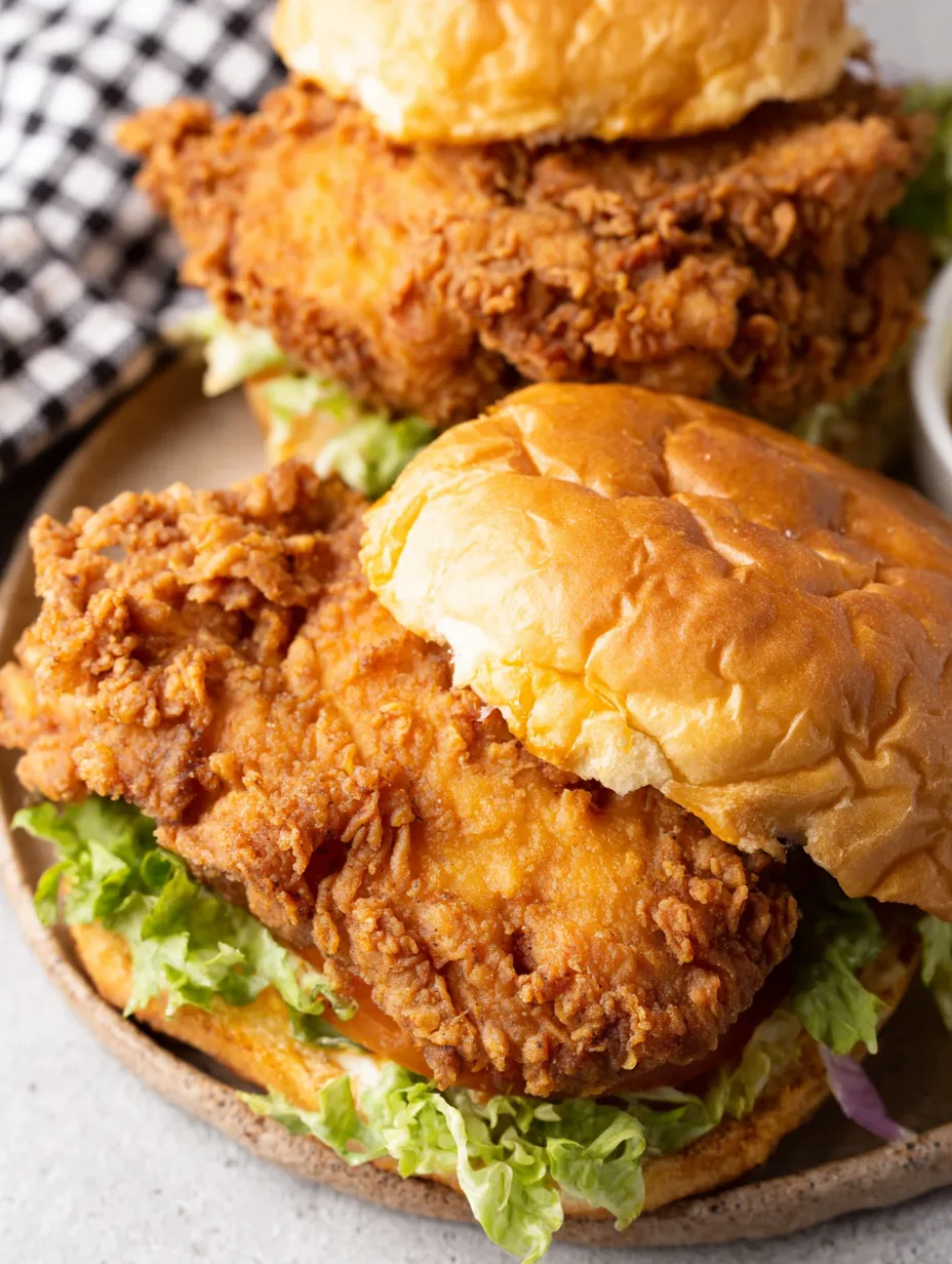 Crispy Buttermilk Fried Chicken Sandwich