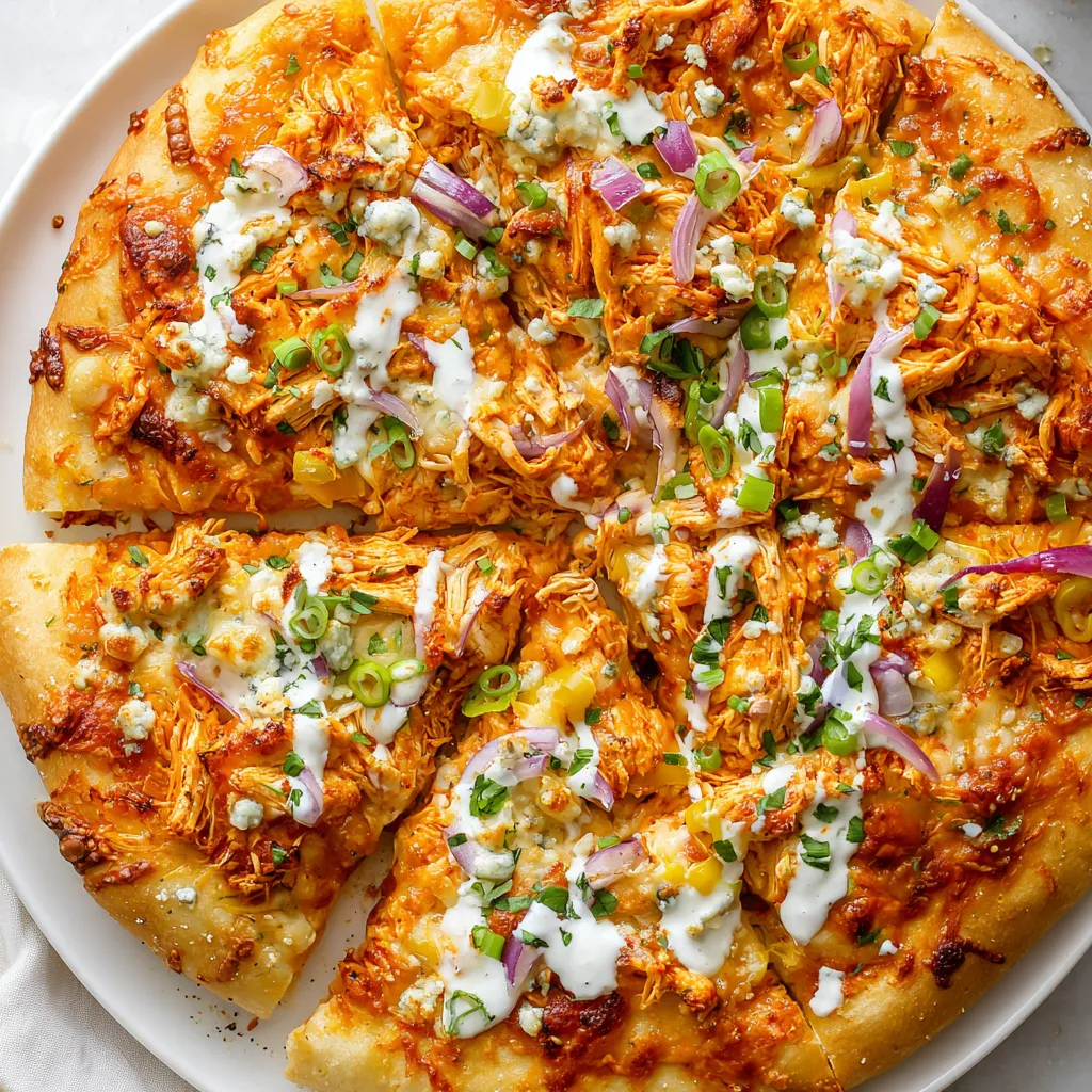 Buffalo Chicken Pizza