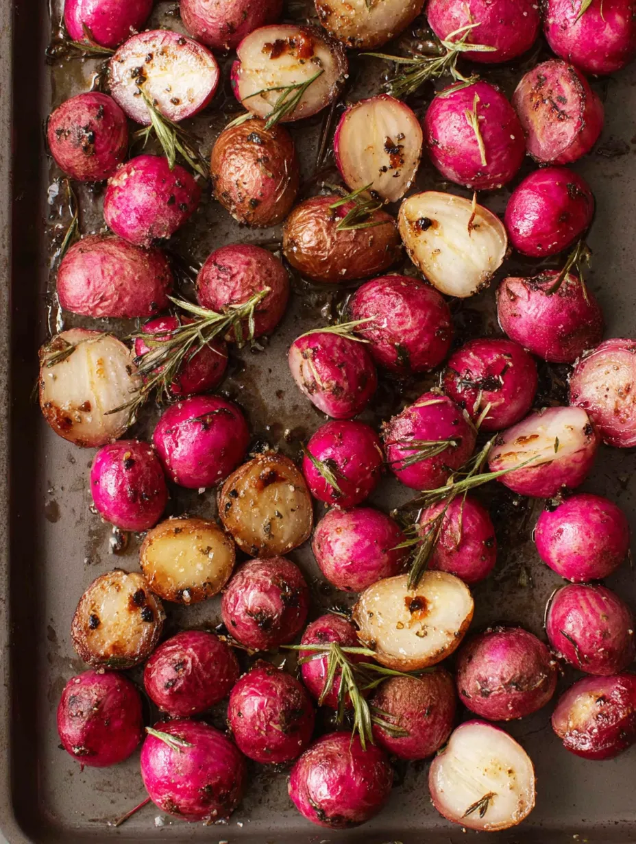 Oven-Roasted Radishes