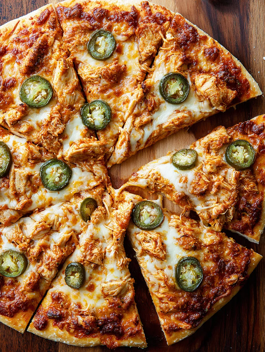 Spicy Jalapeño Chicken Pizza
