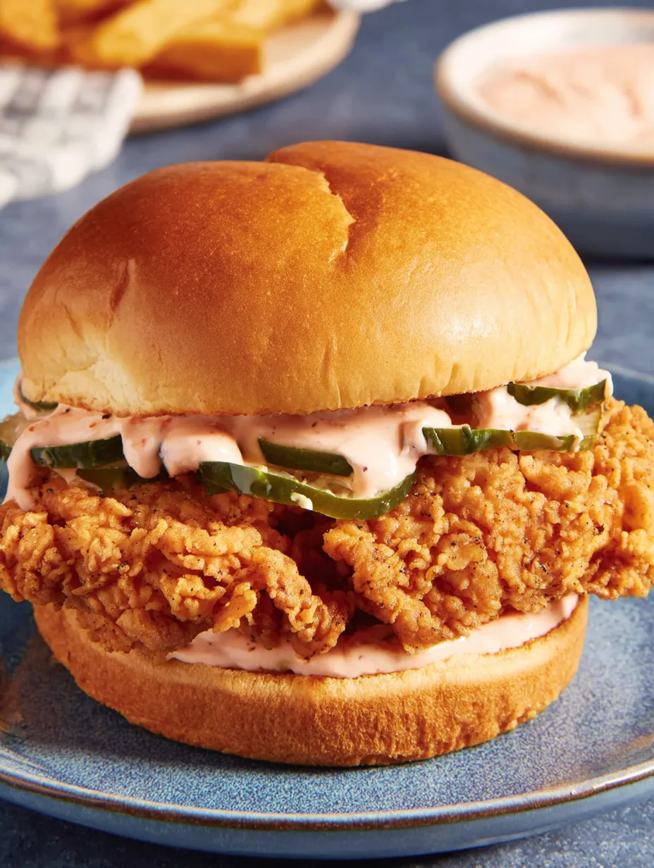 Homemade Popeyes Chicken Sandwich Recipe