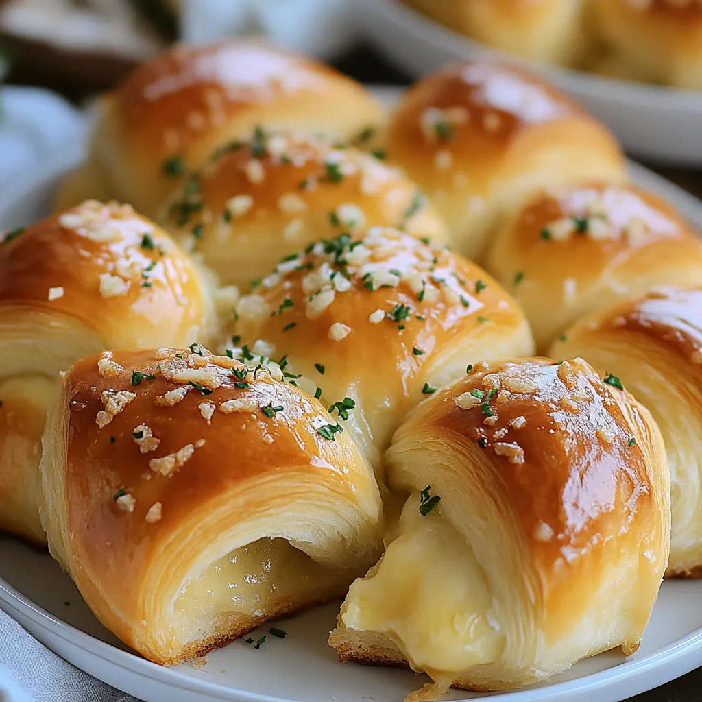 Cheesy Garlic Crescent Rolls