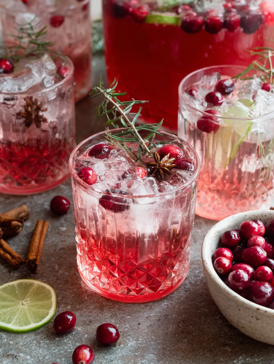Festive Christmas Fruit Punch